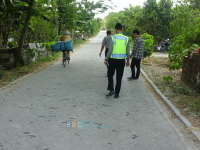 Dua Motor Bertabrakan, Dua Orang Luka Berat