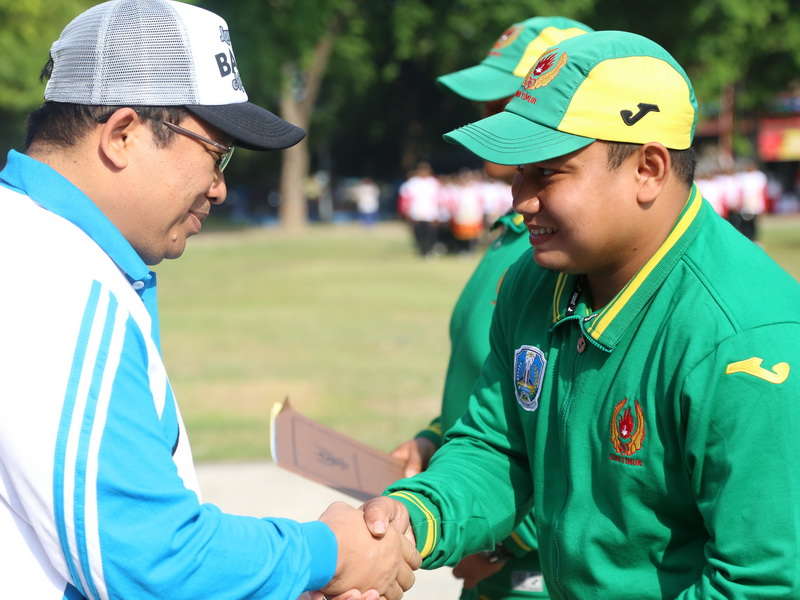 Bupati Berangkatkan Atlet PON Asal Bojonegoro
