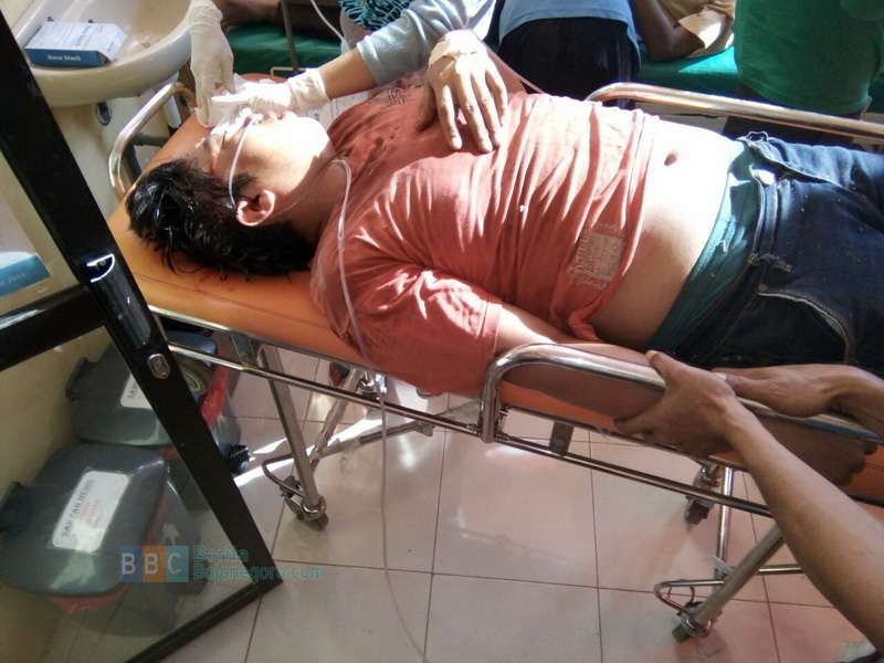 Tabrakan Motor di Sekar, Dua Pengendara Luka-Luka