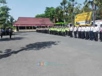 Polres Bojonegoro Siagakan 3 SSK Pasukan Pengamanan Libur Panjang