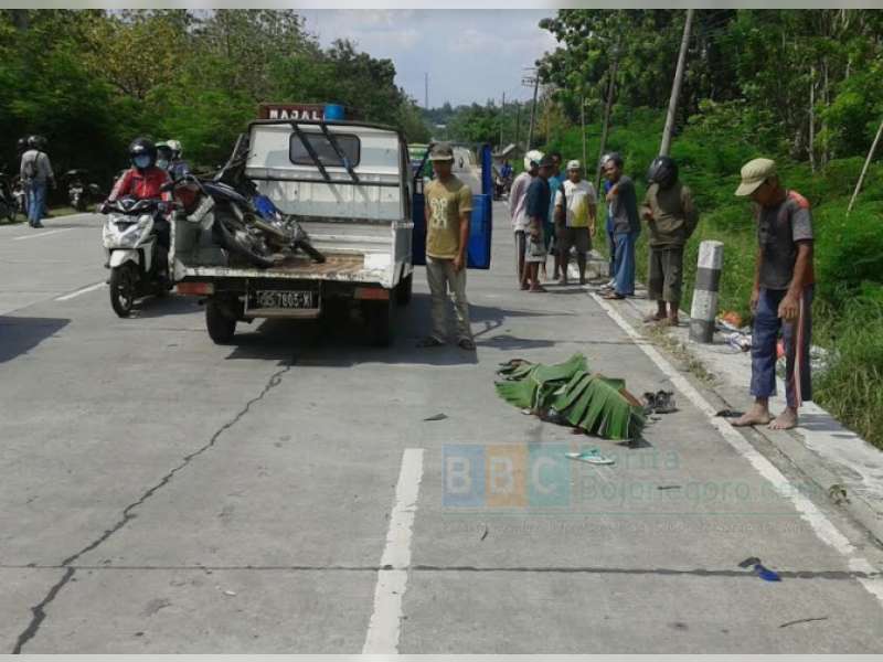 Kecelakaan Tunggal di Padangan, Korban Meninggal Dunia