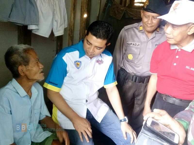 Sebelum Buka Latihan Adventure Trail, Kapolres Silaturahmi ke Rumah Veteran TNI