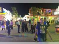 Pengunjung Membeludak, Anggota Polres Bojonegoro Jaga Go Fun