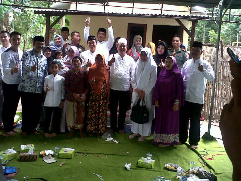 Peduli Kapolres Resmikan Rumah Mbah Musripah di Kecamatan Trucuk