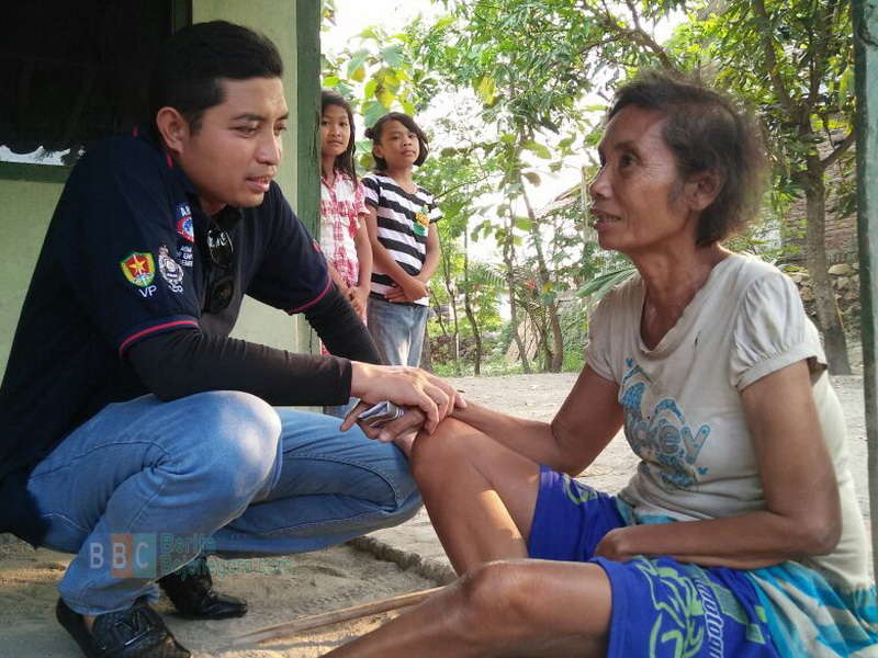 Bermotor Trail, Patroli dan Sambangi Warga Lansia Tepi Hutan