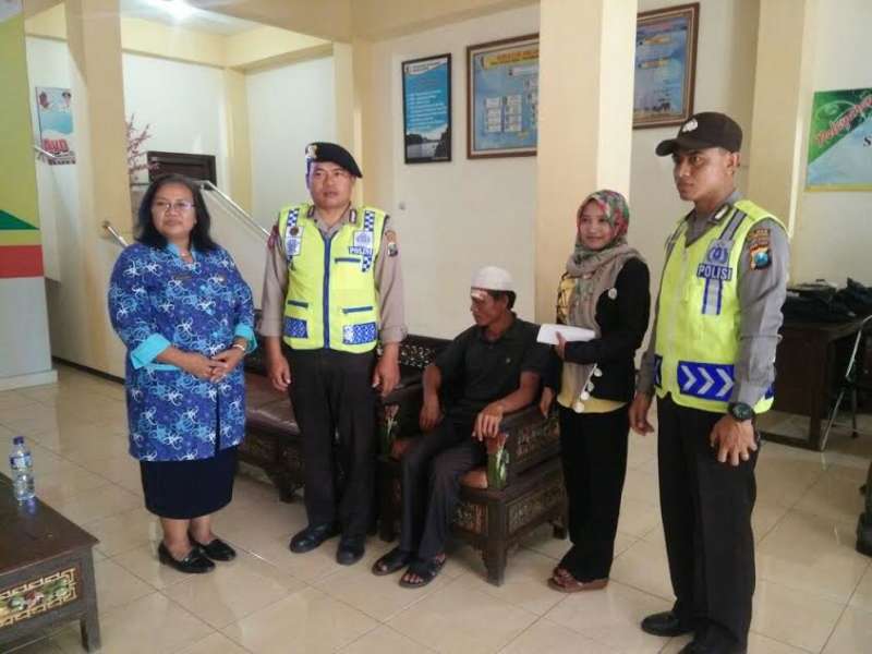 Polsek Kedewan Serahkan Khisbullah ke Disnakertransos