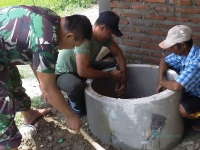 Kodim 0813 Bangun 244 Jamban Gratis di Bojonegoro