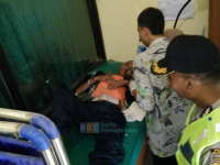 Ditabrak Motor NMax, Seorang Penyeberang Jalan Terluka