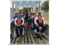 Rombongan Perahu Hias Forpimda Bojonegoro