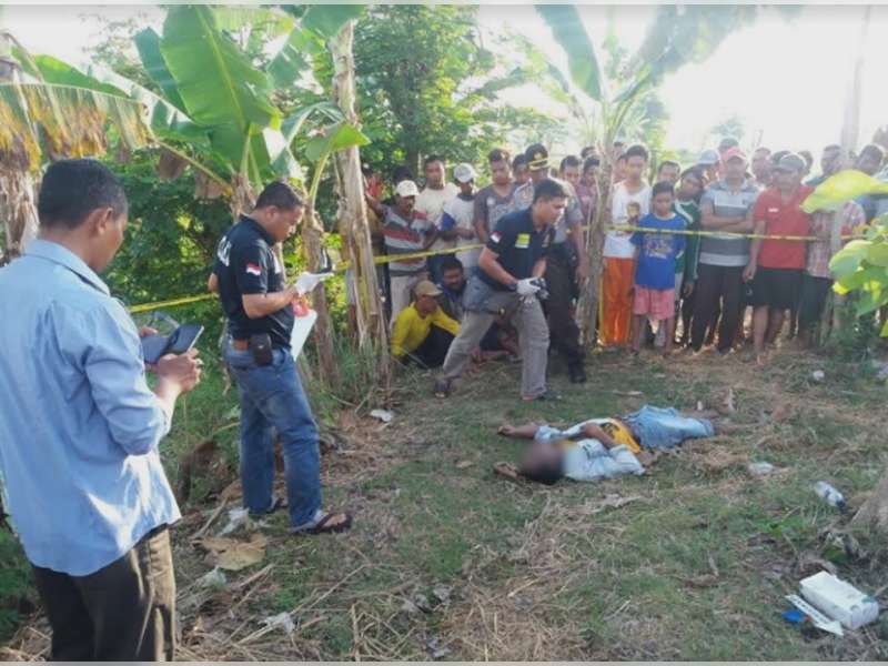 Warga Sambiroto Kecamatan Kapas Ditemukan Tewas di Tepi Sawah