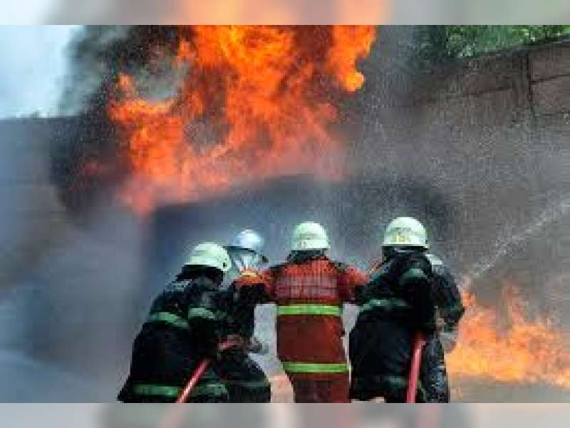 Kebakaran Oven Tembakau di Desa Jono Temayang, Kerugian Belasan Juta