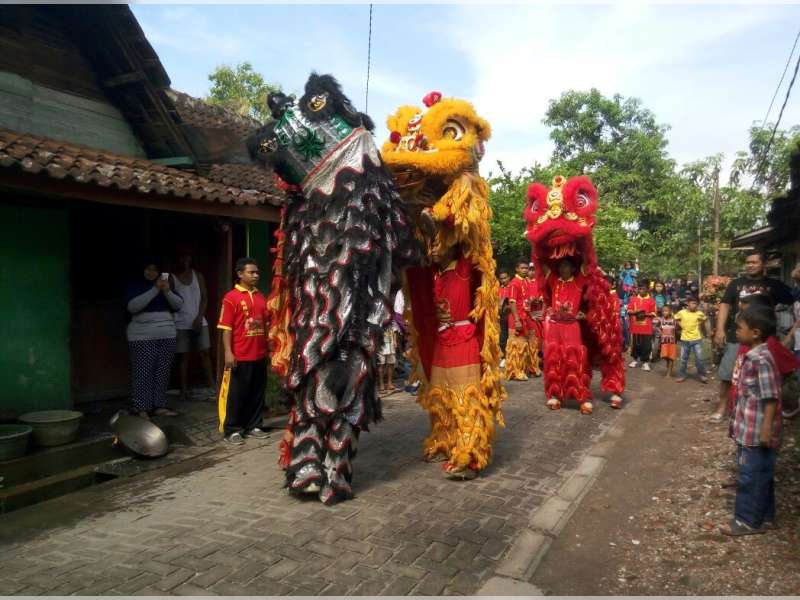 Meriahnya Sedekah Bumi di Desa Batokan Kecamatan Kasiman