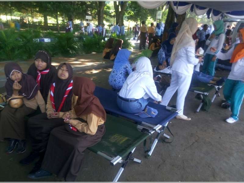 46 Pelajar Pingsan Saat Ikuti Upacara Hari Kesaktian Pancasila