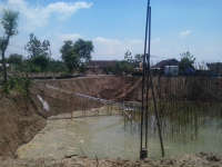 Cekdam Sangat Membantu Para Petani Menahan Banjir