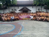 Prasbara Polres Bojonegoro Gelar Character Building Training Bagi Calon Anggota Baru