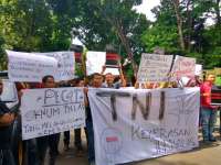 Aksi Damai Jurnalis Bojonegoro