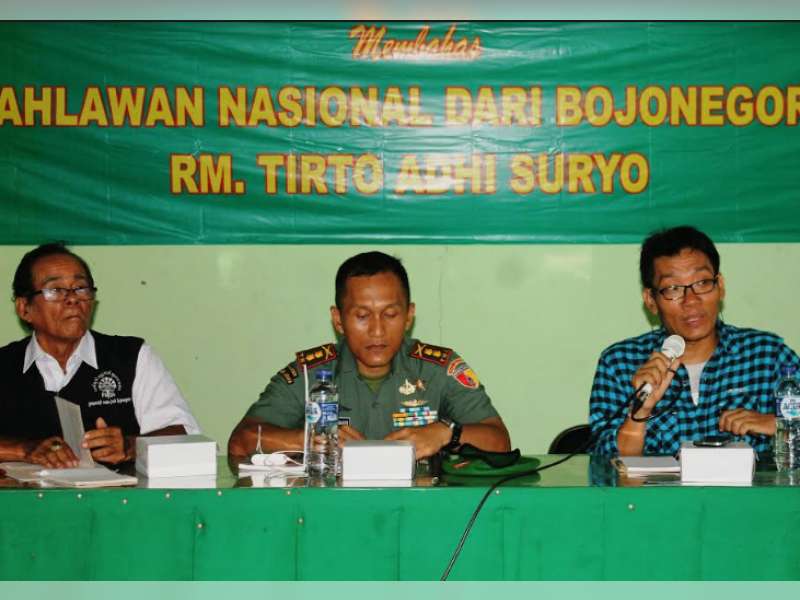 Peringati HUT TNI ke 71, Kodim 0813 Gelar Seminar Sejarah Tirto Adhi Suryo