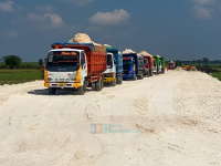 Tiang Gedung Pusdiklat Mulai Dipasang, Padahal Izin Belum Tuntas