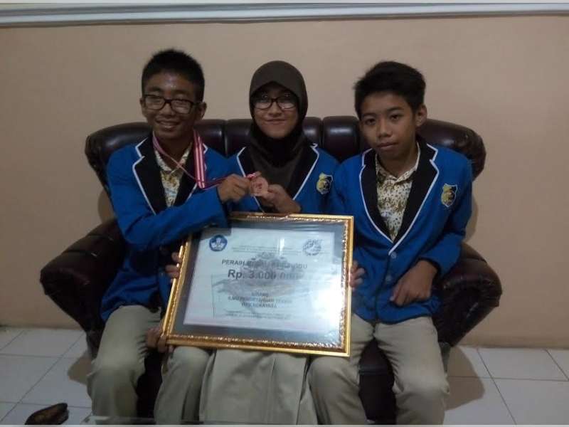 Ciptakan Energi Alternatif, Tiga Siswa SMP Sabet Juara Nasional