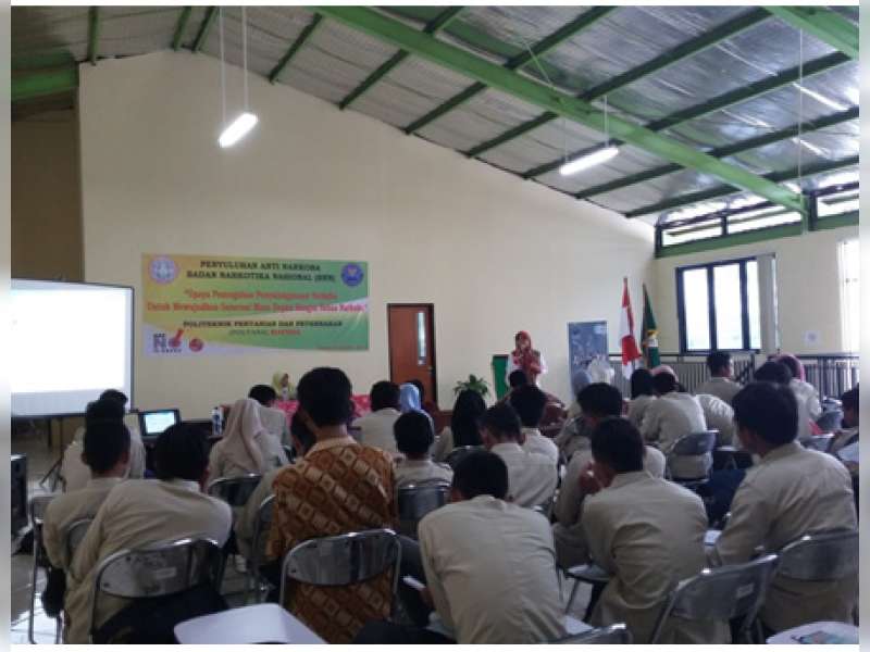 BNN Sosialisasikan Pencegahan Narkoba di Poltana&nbsp; Mapena Tuban