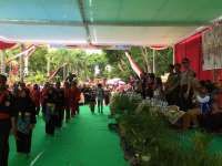 Kapolres Menghadiri Pawai Budaya HUT Bojonegoro yang Dibuka Wabup