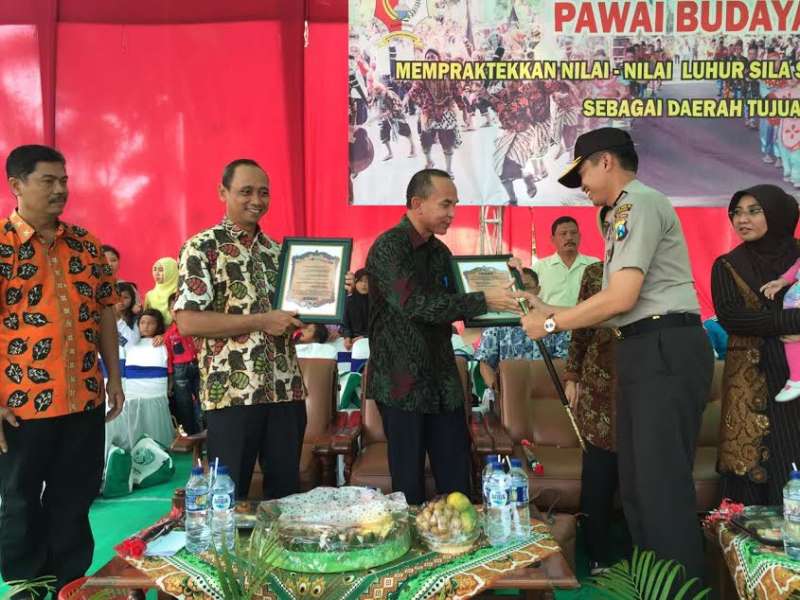 Kapolres Serahkan Ikrar Kampung Silat Bojonegoro kepada Forpimda