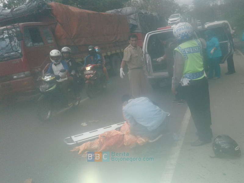 Kecelakaan Motor di Tuban, Satu Pengendara Luka Berat