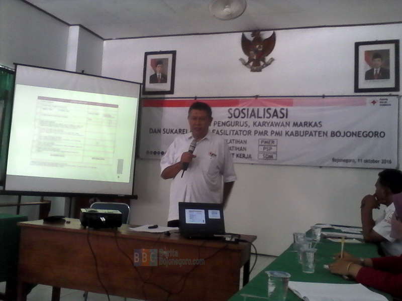 PMI Cabang Bojonegoro Lakukan Sosialisasi PMER