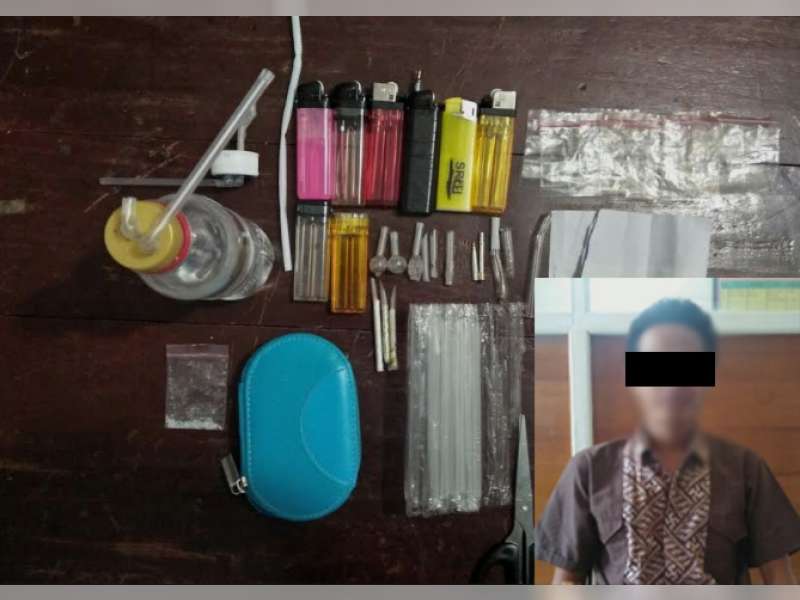 Kedapatan Bawa Sabu, Seorang Pemuda Asal Jambi Diamankan Polisi