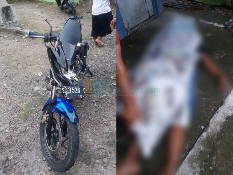 Mobil Boks Vs Sepeda Motor, Satu Orang Tewas