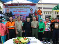 Wujudkan Soliditas Satuan, TNI-Polri Lakukan Olahraga Bersama