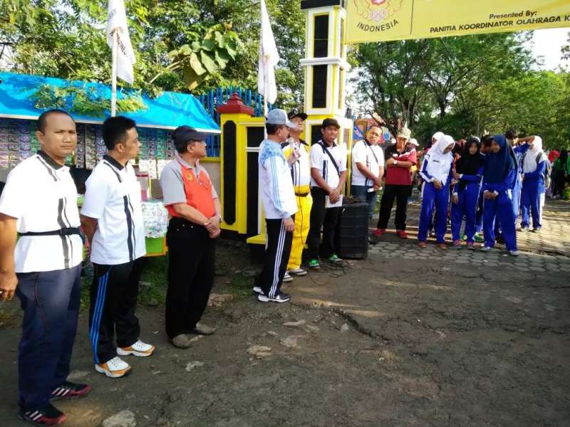 Polsek Malo Amankan Jalan Santai Yang Dihadiri Wakil Bupati