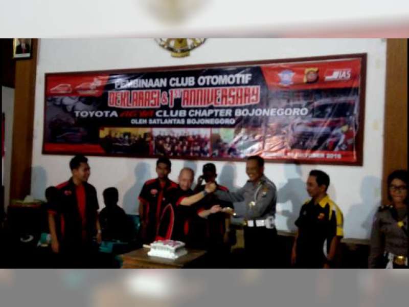 Satlantas Beri Binaan Acara Deklarasi TAC Bojonegoro