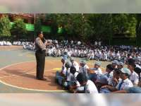 Imbau Kamtibmas, Polisi Sapa Siswa SMK TJP Tuban