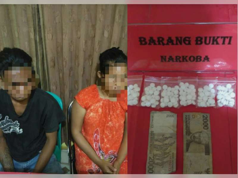 Satnarkoba Polres Tuban Amankan Dua Pengedar Karnopen