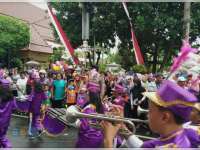 Inilah Juara Lomba Kirab Drum Band 2016