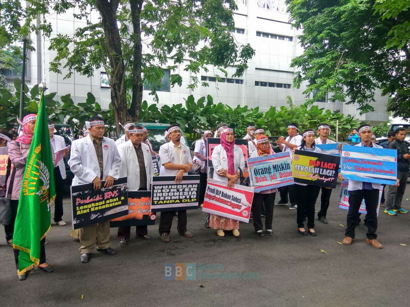 IDI Bojonegoro Unjuk Rasa Protes Kebijakan Pemerintah