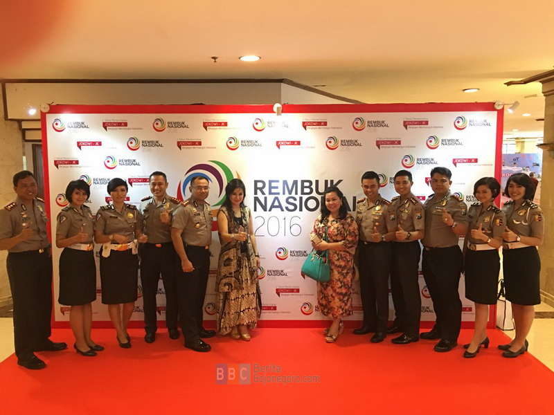 Kapolres Bojonegoro Pamerkan CAS Dalam Acara Rembuk Nasional di Jakarta