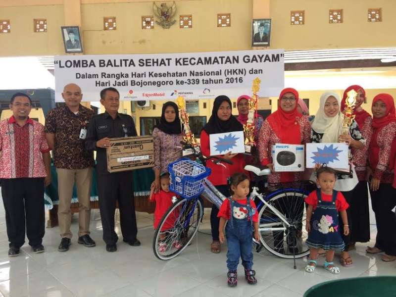 Pacu Kepedulian Gizi Anak, Kecamatan Gayam Gelar Lomba Balita Sehat