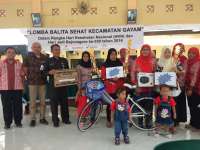 Pacu Kepedulian Gizi Anak, Kecamatan Gayam Gelar Lomba Balita Sehat