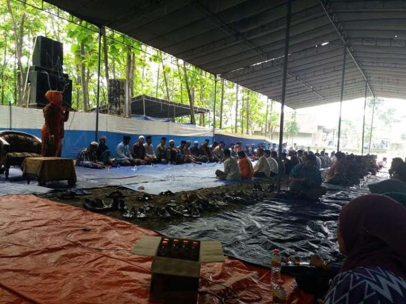 Lestarikan Budaya Nyadran, Warga Gelar Tahlil Bersama