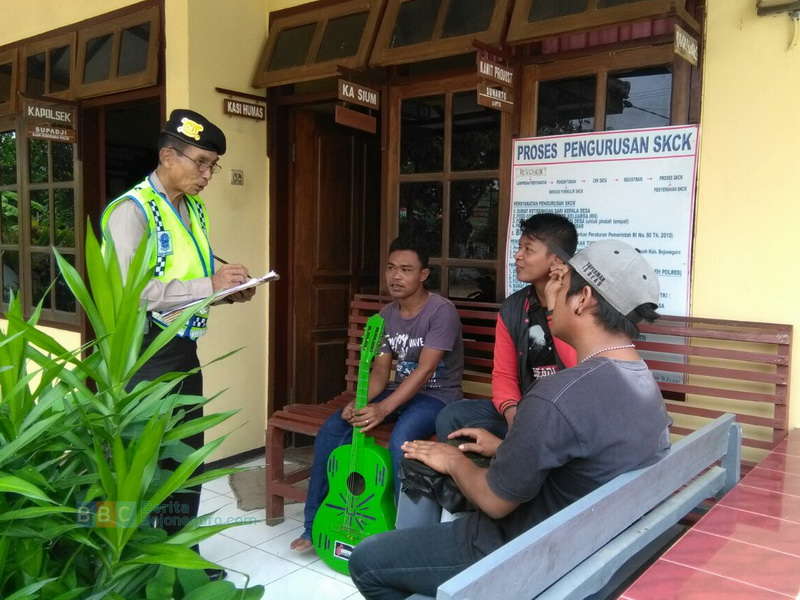 Operasi Bina Kusuma, Polsek Bubulan Amankan Pengamen