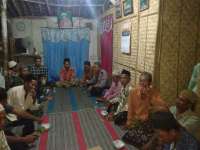 Kanit Binmas Polsek Kepohbaru Aktif Hadiri Acara Tahlilan di Rumah Warga