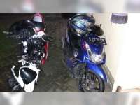 Naik Motor Sambil Mabuk, Warga di Sukosewu Celakakan Pengendara Lain
