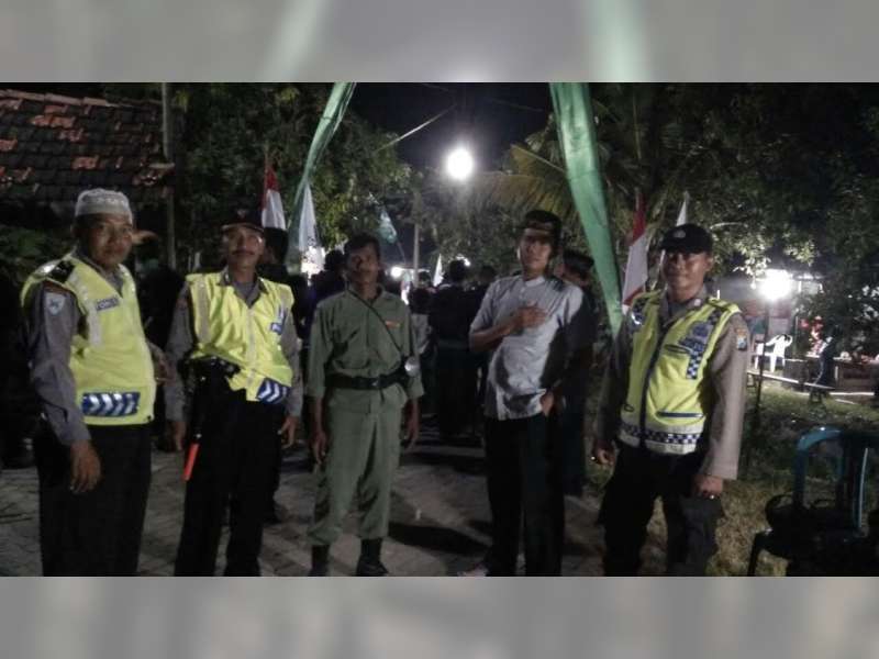 Polisi Amankan Tasyakuran Warga Pagar Nusa di Kepohbaru