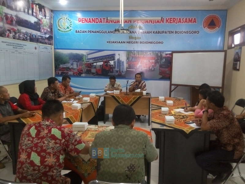 BPBD Bojonegoro Gelar Rapat Persiapan Dasa Wisma Tanggap Bencana
