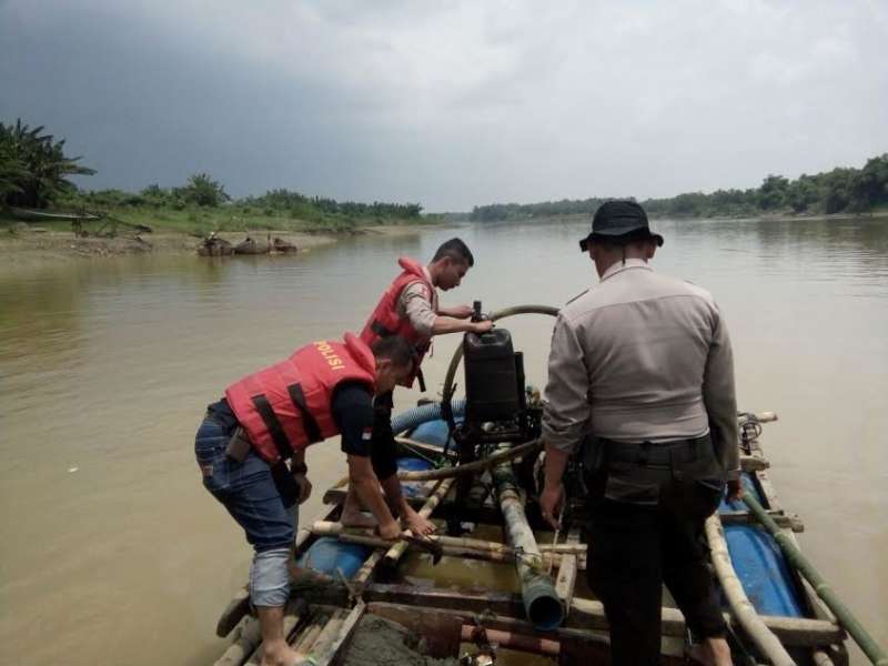 Tak Temukan Pelaku, Alat Tambang Dimusnahkan