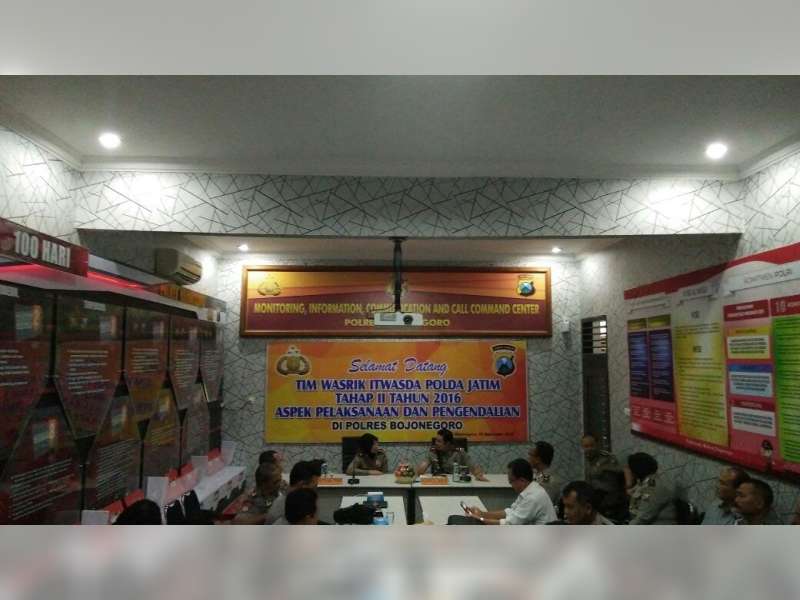 Polda Jatim Periksa Administrasi Polres Bojonegoro