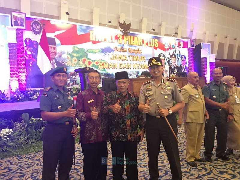 Menkopolhukam Apresiasi Sinergi Tiga Pilar Plus di Jawa Timur