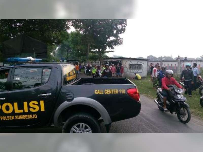 Kecelakaan di Sumberrejo, Pengendara Motor Patah Tulang